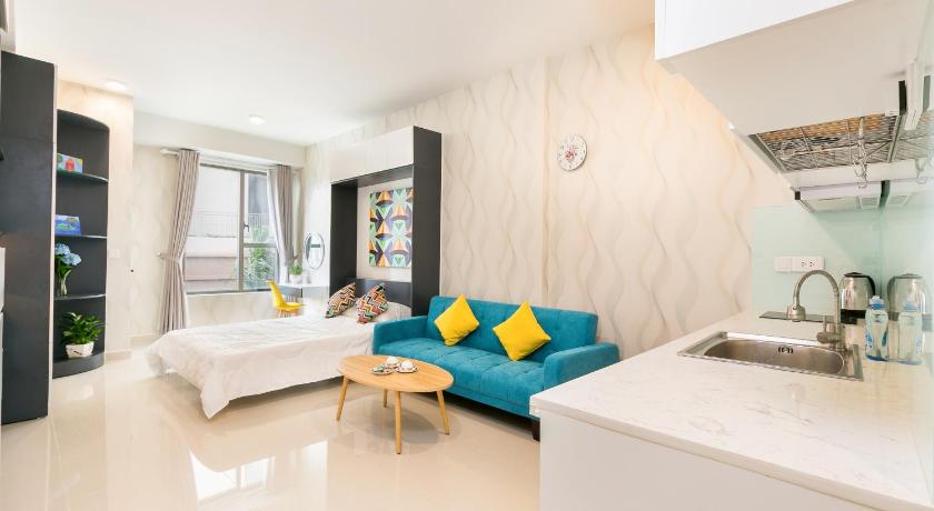 ホーチミン Macy Apartment Tresor 5つ星 ゲストハウス レストラン