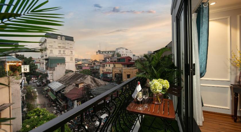 ハノイ Maya Boutique Hotel & Spa 4つ星 ホテル 眺望