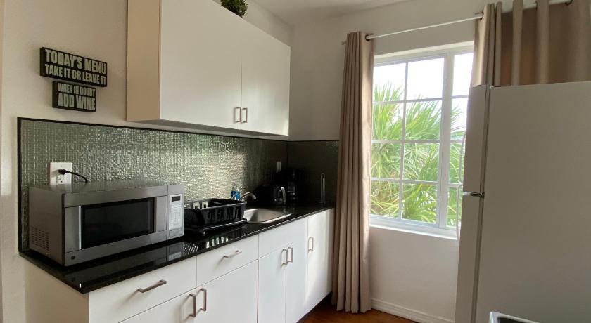 마이애미 비치 (FL) Harding Boutique Apartments 3성급 숙소 레스토랑