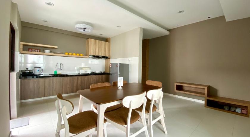 말라카 아에르 크로의 아파트먼트 (900m², 침실 3개, 프라이빗 욕실 2개) (Homie20@The Height Residence/6-7pax) 4성급 게스트하우스 객실