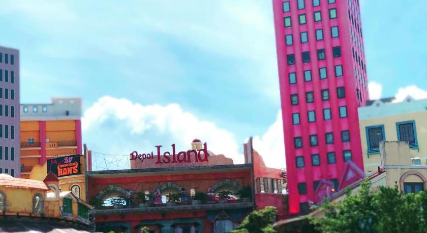 冲绳岛 Condominium WAFU TEI Okinawa city 4星级 住宿 客房