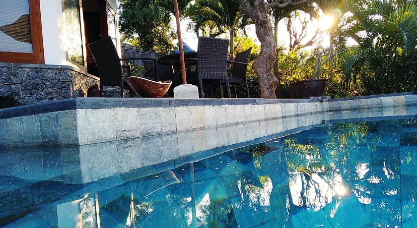 Villa Mimpi Manis infinity pool&180°Ocean view photo