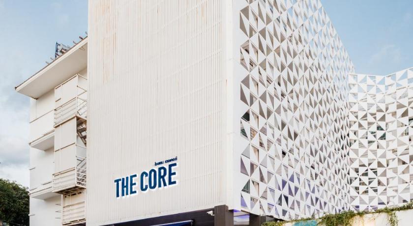 a large building with a sign on the side of it, The Core St. by Stay Now (SHA Extra Plus) in Chiang Mai
