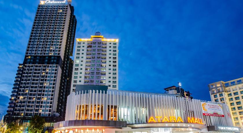 촌부리 Oakwood Hotel & Residence Sri Racha 5つ星 ホテル 眺望