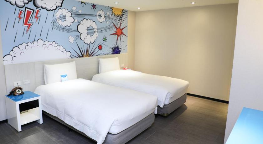 舒適雙床房（無窗，無浴缸） (Comfort Twin Room without Window and Bathtub)圖片 4
