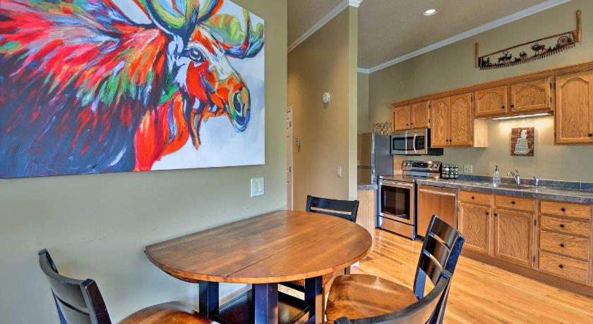 Lincoln Condo with Mtn Views, 2 Miles to Ski Resort! photo