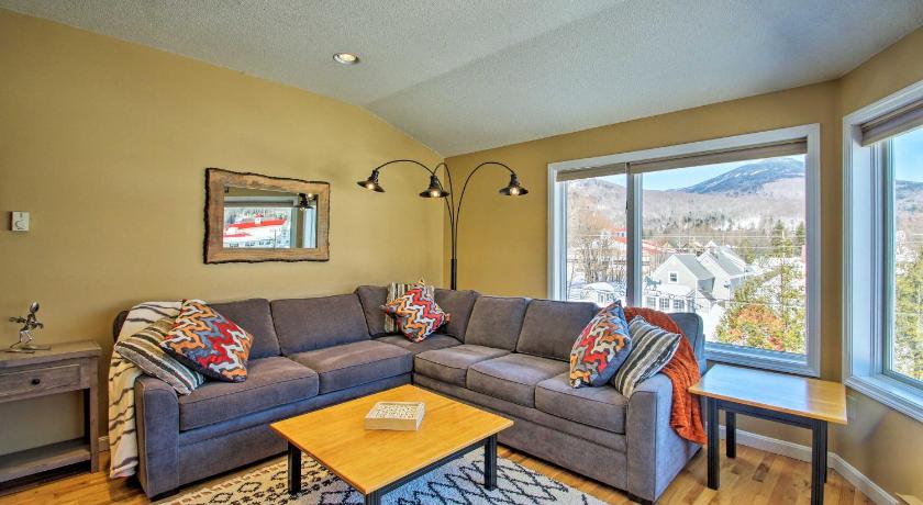 Lincoln Condo with Mtn Views, 2 Miles to Ski Resort! — Hotel in Lincoln (NH)