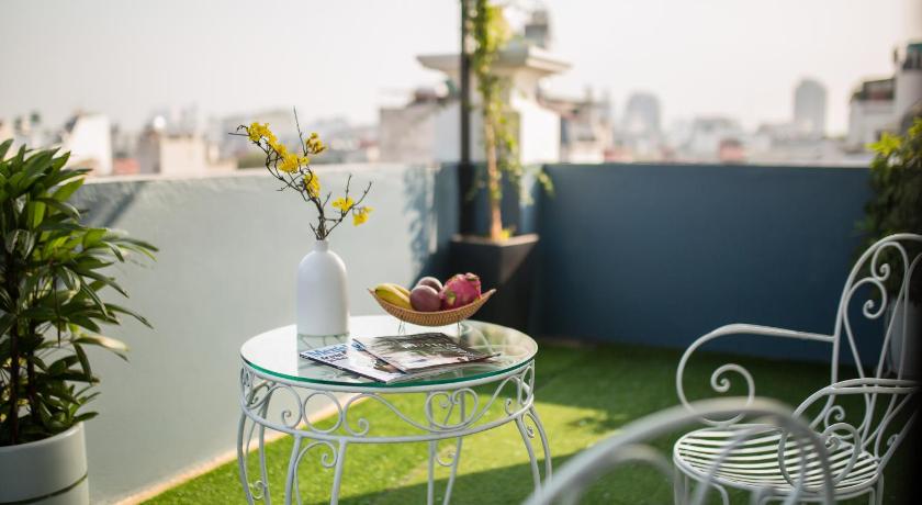 ハノイ Serene Boutique Hotel & Spa 4つ星 ホテル 眺望