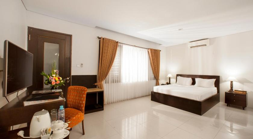 バリ The Radiant Hotel & Spa 3つ星 ホテル レストラン