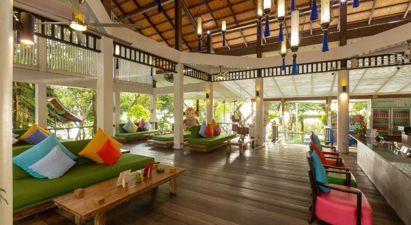 a living room filled with lots of furniture, Secret Cliff Resort & Restaurant in Phuket