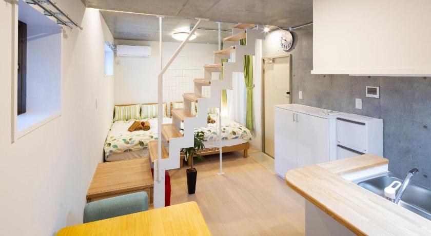 도쿄 / 동경 Laffitte Hirai Condominium Hotel 2성급 호텔 전망