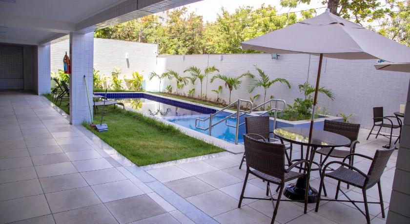 Flat novo em Boa Viagem, com Vista para o mar, Andar alto