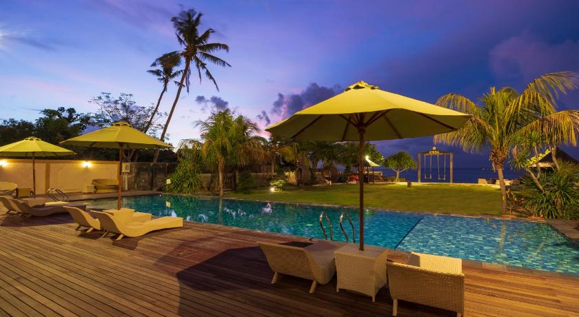 발리 d'Nusa Beach Club and Resort 4성급 호텔 레스토랑