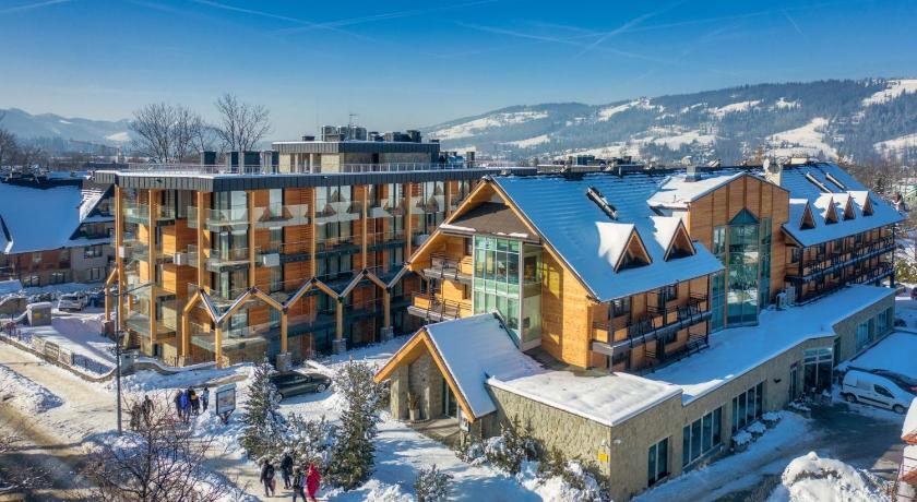 ザコパネ Hotel Wersal 3つ星 ホテル ロビー