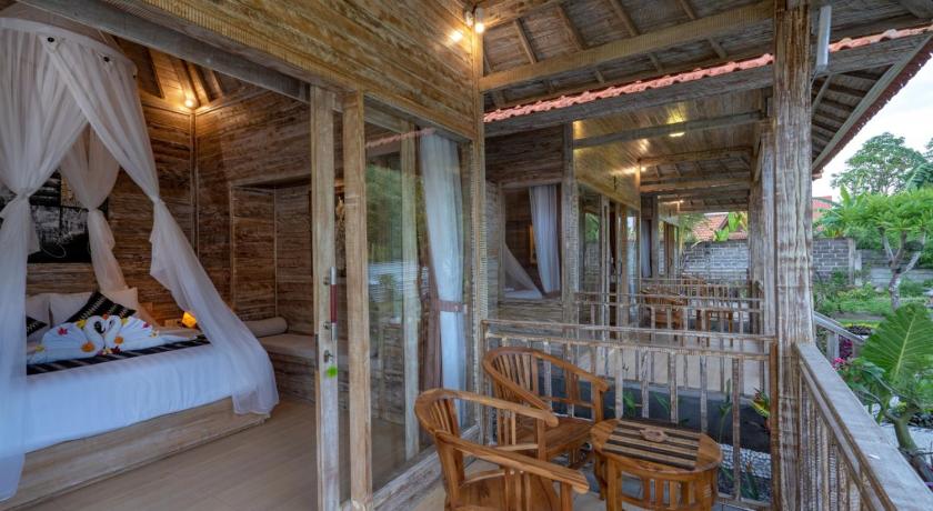 巴厘 Helly's Secret Garden Cottage 3星级 单人房 大堂