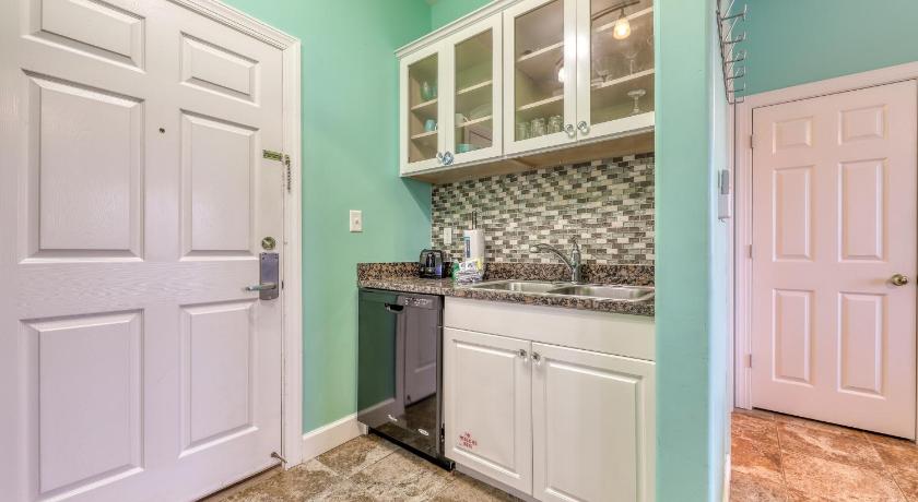 a kitchen with a sink, stove, and cabinets, South Walton Condos II in Seagrove Beach (FL)