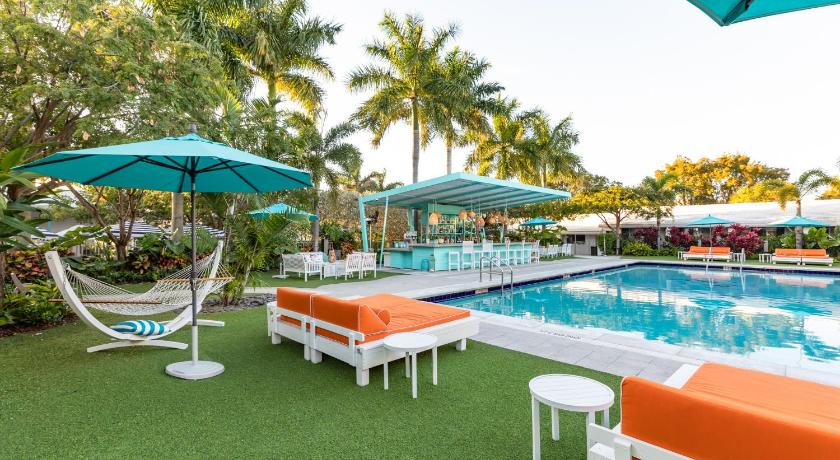 마이애미 (FL) The Vagabond Hotel Miami 3성급 숙소 로비