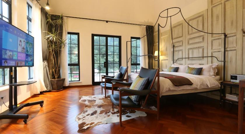 후저우 / 호주 Mogan Mountain Fangu Boutique Villa 5성급 게스트하우스 전망