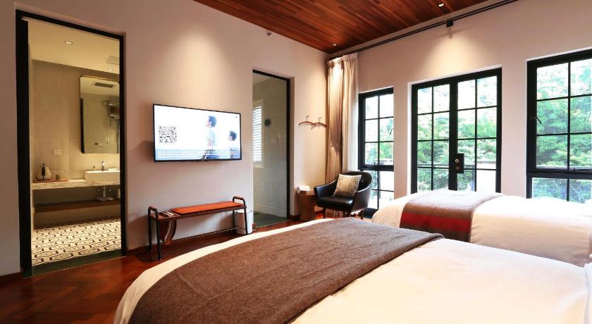 후저우 / 호주 Mogan Mountain Fangu Boutique Villa 5성급 게스트하우스 로비