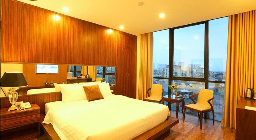 河内 Au Viet Hotel 3星级 酒店 客房