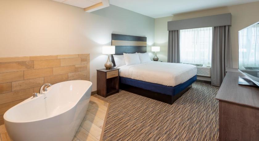 록 밸리 (IA) GrandStay Hotel & Suites Rock Valley 숙소 스위트룸