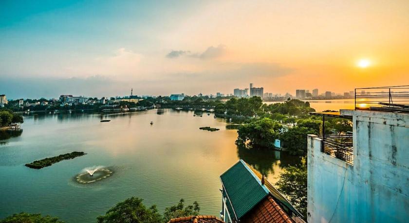 ハノイ The Autumn Homestel ホテル 眺望