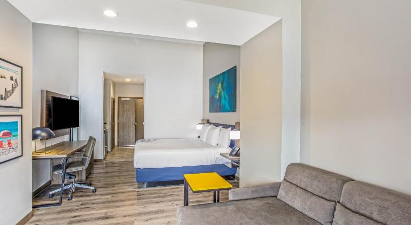 รูปของดีลักซ์ เตียงคิงไซส์ ปลอดบุหรี่ (1 King Bed, Deluxe Room, Non-Smoking) 1