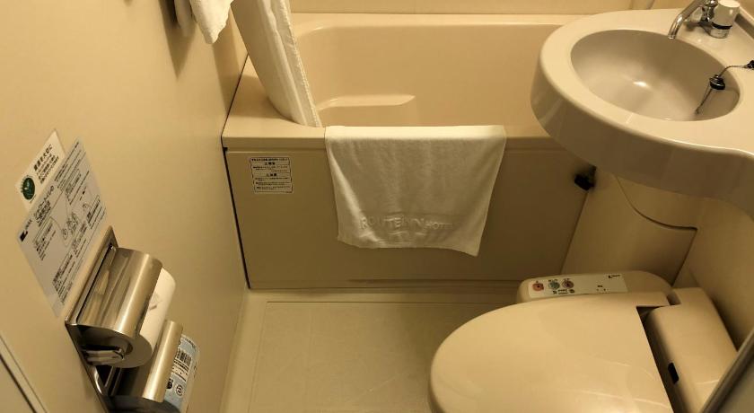 Bathroom, Hotel Route Inn Aomori Chuo Inter in Aomori