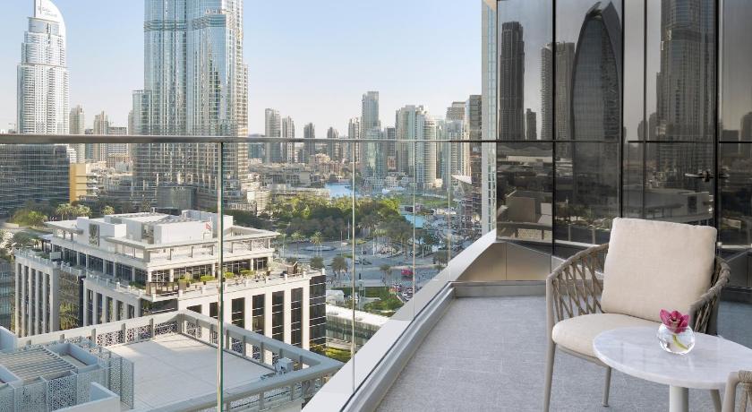 Premier Twin Burj Khalifa View Room - Exclusive Access to Level 54 Infinity Pool fotója 1
