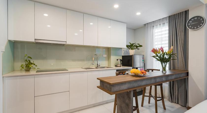 ハノイ Narcissus Hotel and Apartment 4つ星 ホテル ロビー