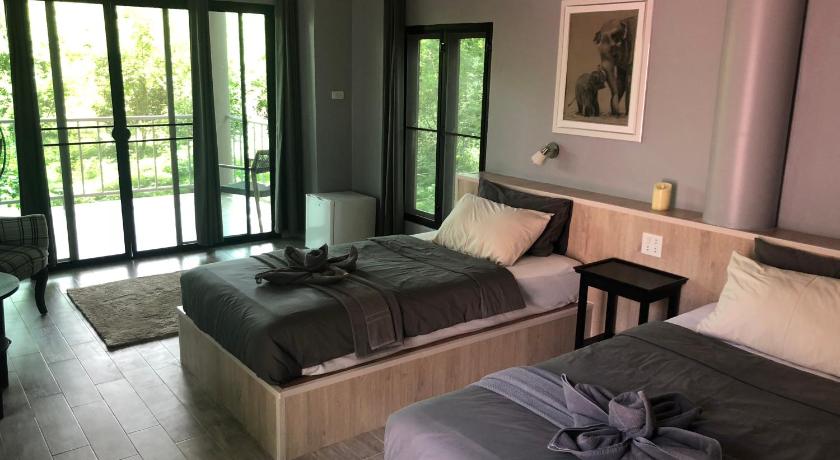 华欣 / 七岩 I love phants Lodge 3星级 酒店 景观