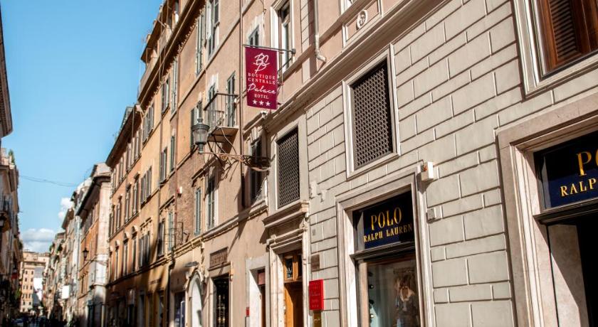 罗马 Boutique Centrale Palace 3星级 酒店 餐厅