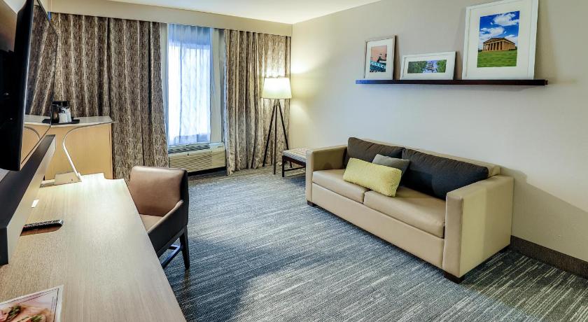 Lakosztály 1 king-méretű ággyal, nemdohányzó, akadálymentesített (1 King Bed, Suite, Nonsmoking, Accessible) fotója 10