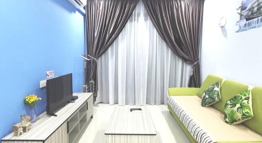 Cozy Blue n Relaxing Ocean Sweet Home@Central Park — Hotel in Johor Bahru