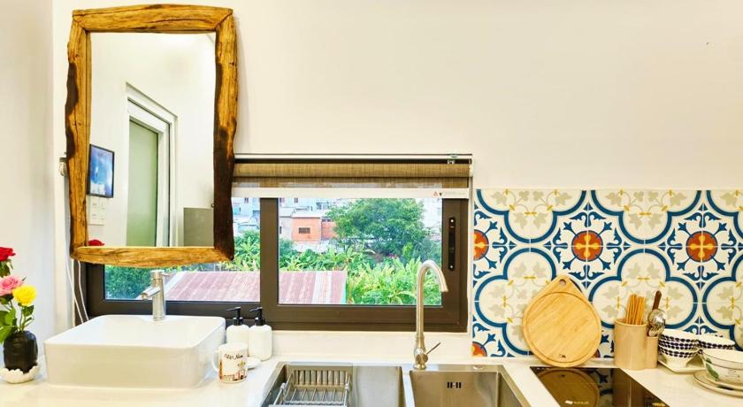 胡志明市 Cherry apartment - Thao Dien Centre 4星级 民宿 景观