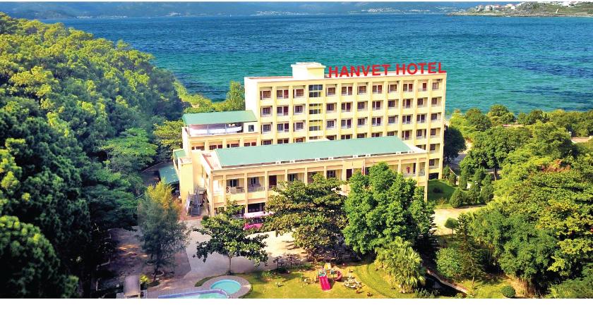 a large building with a view of the ocean, Hanvet Hotel Do Son in Haiphong