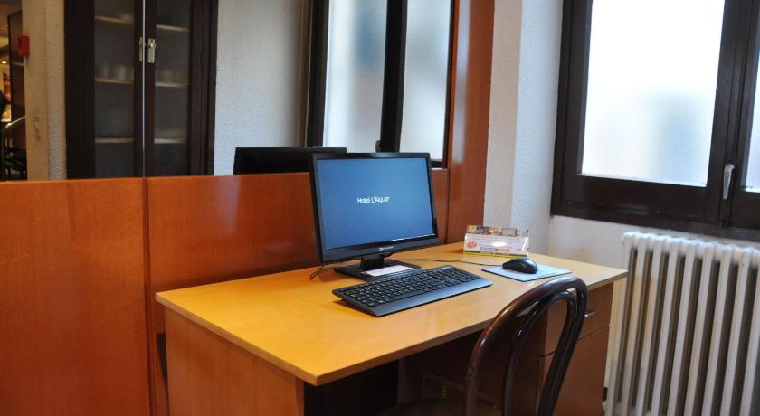 Lobby, Hotel Alguer Camp Nou in Barcelona