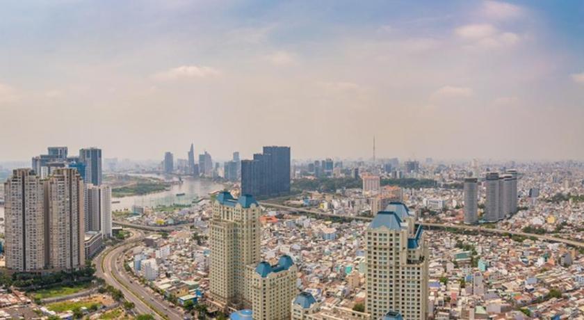 Ho Chi Minh City *BOM HOMES* VINHOMES CENTRAL PARK- LUXURY APARTMENT 4-Star Guesthouse lobby