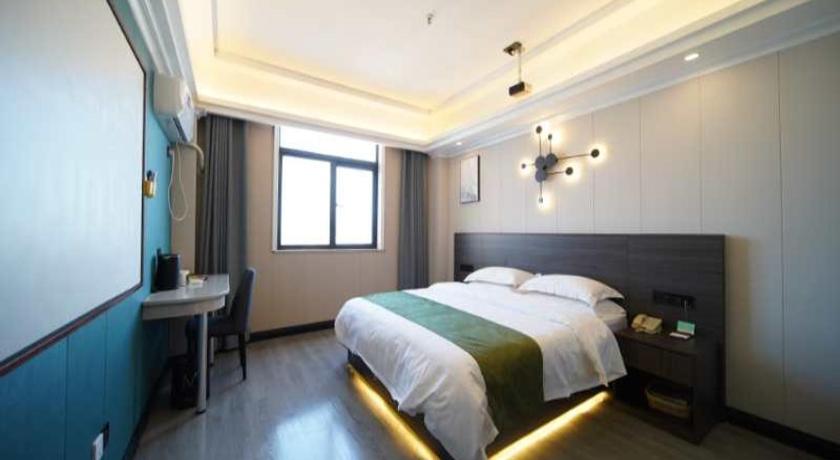 上饶 GreenTree Alliance JiangXi ShangRao YiYang County ZhiMin Aveune YingBin Avenue Hotel 3星级 酒店 大堂