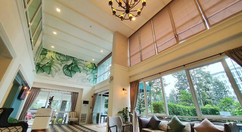 カオヤイ Fortune Courtyard Khao Yai Hotel Official 4つ星 ホテル ロビー