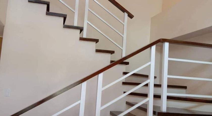 a row of stairs leading up to a stairwell, Creys Condo 3 at Pico De Loro Cove in Nasugbu