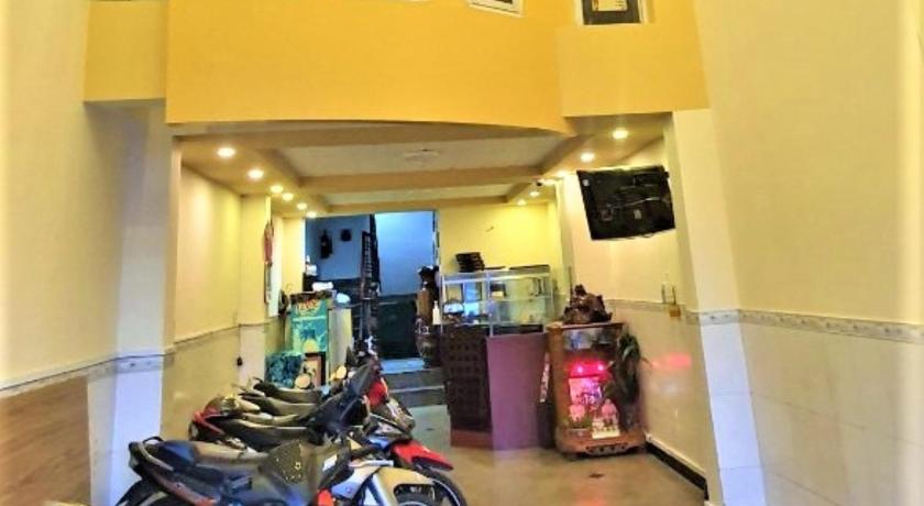 motorcycles are parked in a garage, Gia Bao Hotel in Ho Chi Minh City