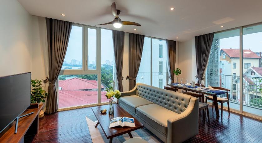 河内 Pegasy Suites Lakeside 5星级 酒店 餐厅