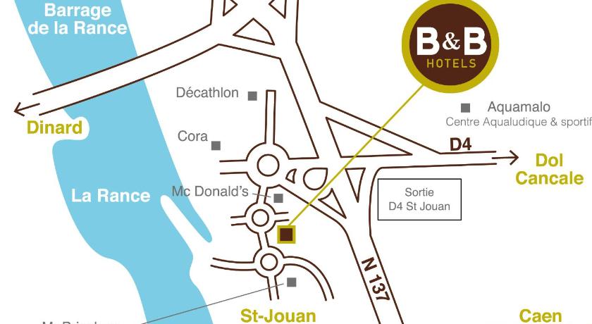 B&B Hotel Saint Malo Sud