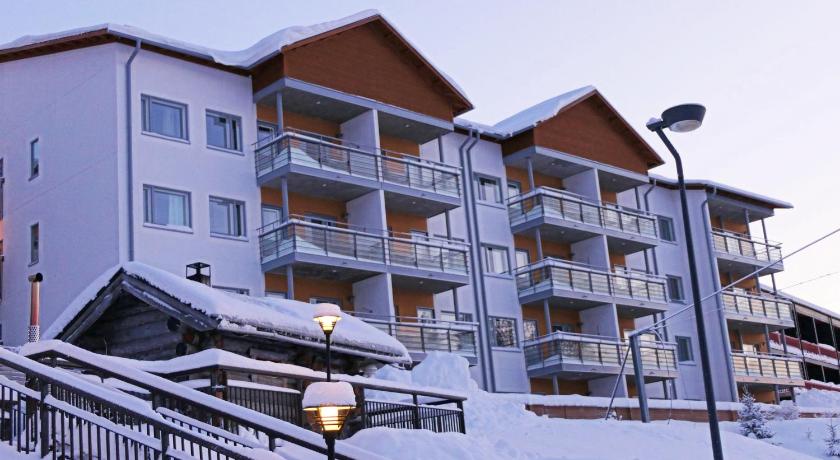 ヒイリンサルミ Ukkohalla Chalets 4つ星 ホテル 客室