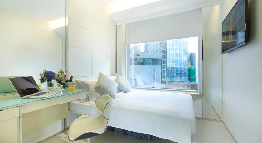 Imagine din iBusiness Premier Twin Room with Partial Harbour View (iBusiness Premier Twin Room with Partial Harbor View) 1