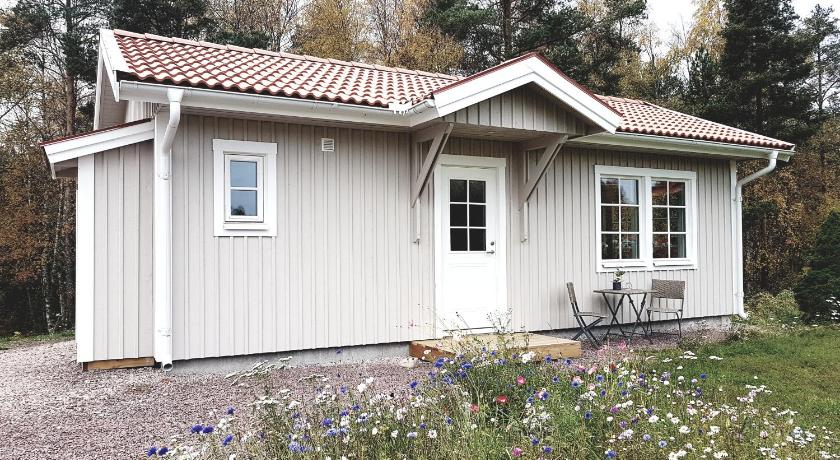 Nybyggd stuga intill skogsbrynet - New built cottage next to the cowberry forest photo