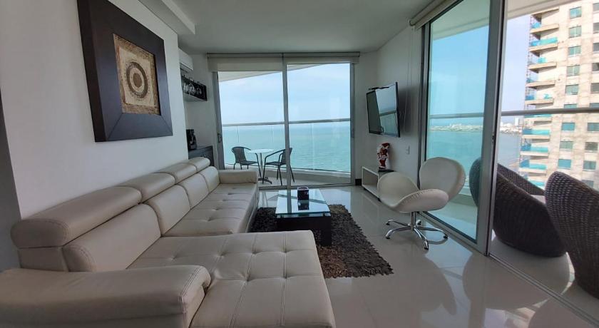 PALMETTO ELIPTIC LUXURY BEACHFRONT APARTMENT BOCAGRANDE CARTAGENa — Hotel in Cartagena