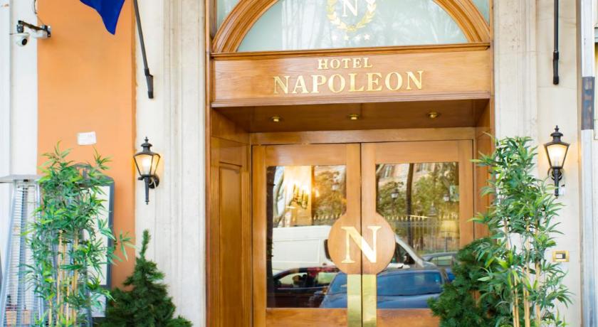 罗马 Hotel Napoleon 4星级 酒店 大堂