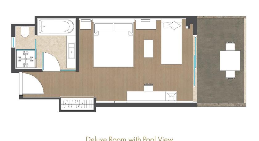 Image of Deluxe Room Pool View 17